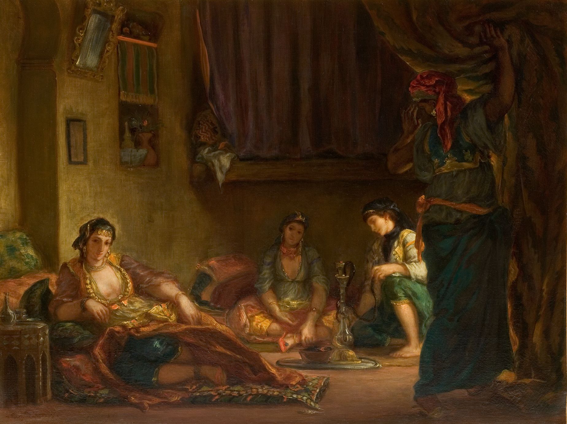 Eugène Delacroix Femmes d'Alger dans leur intérieur